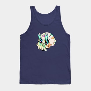 Cute Trippy skull Tank Top